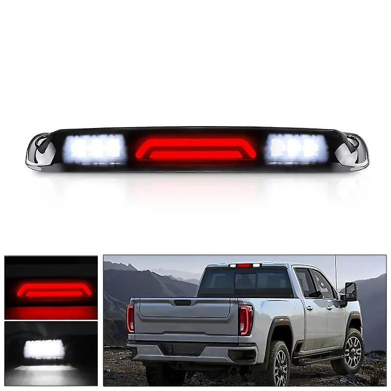 Cciyu Led 3rd Tail Brake Light Cargo Lamp For Chevy Silverado Gmc Sierra 1500 2500 3500 Hd Classic 1999 2005 2006 2007 Roof Taillight 1pc Brake Lig...