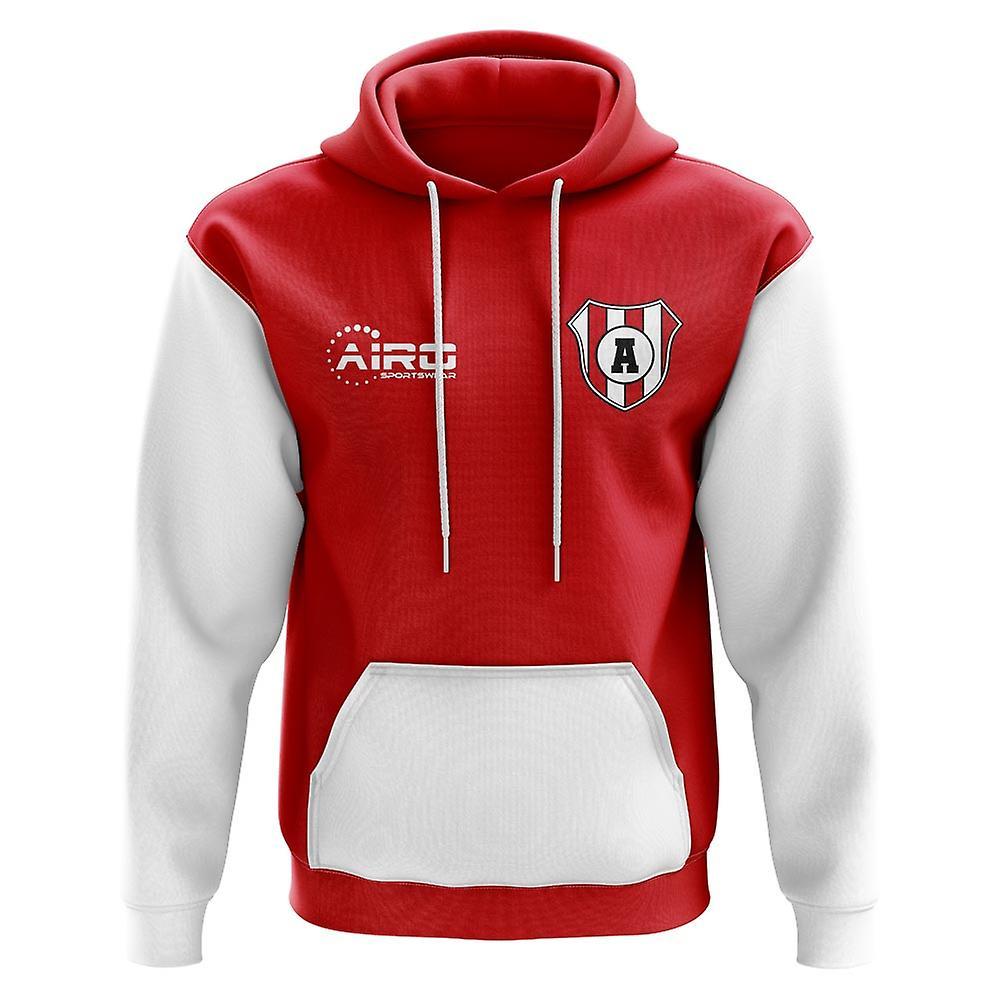 Airo Sportswear Atletico Madrid Concept Club Football Hoody (Red) Medium 38-40 inch Chest (96-104cm)