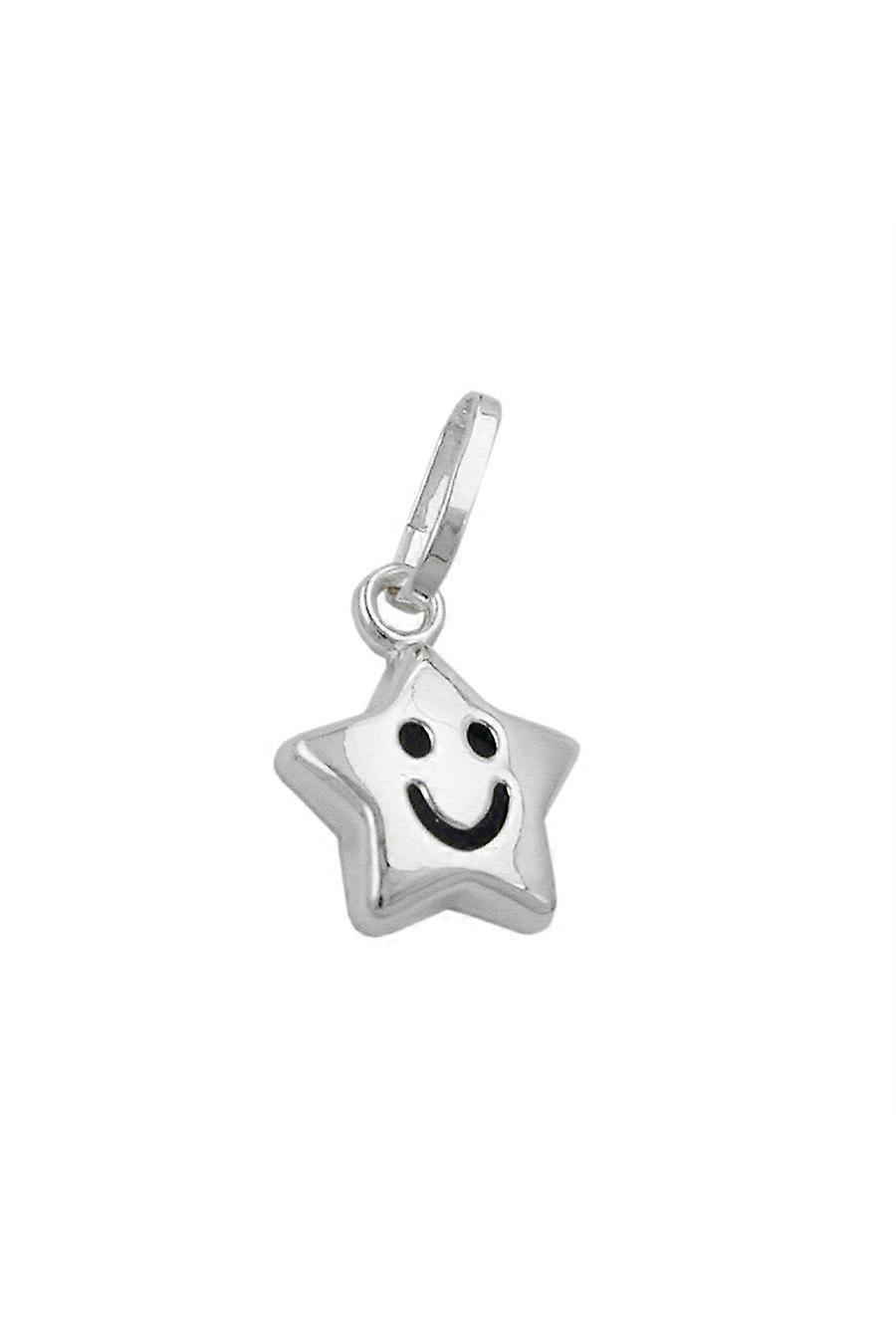 Gallay Pendant Star With Face Silver 925 - Gl93183