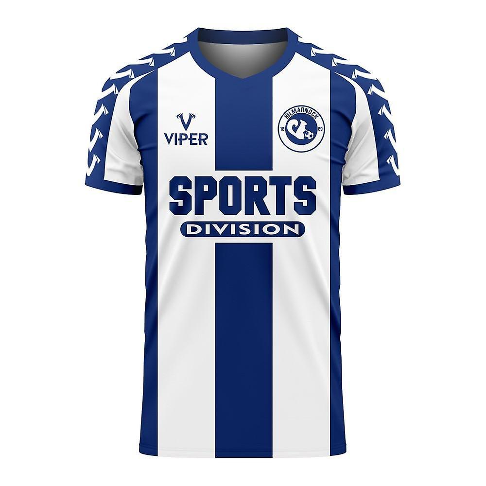 Viper Sportswear Kilmarnock 2024-2025 Home Concept Football Kit (Viper) White M