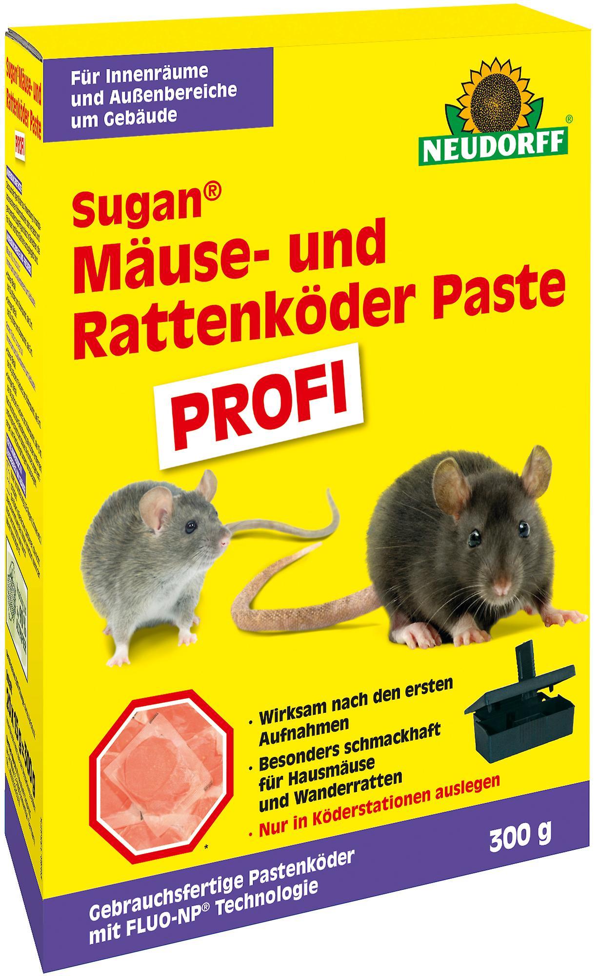 Neudorff NEWDORFF Sugan® Mice and rat bait paste PROFI, 300 g