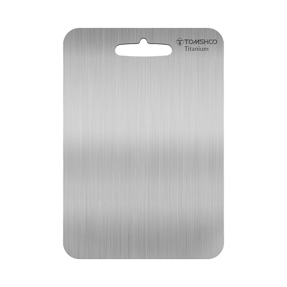 TOMSHOO Titanium Cutting Board  Lightweight & Durable Kitchen Board  Non-toxic & Rust-resistant Chopping Block  Scratch-resistant  Easy To Clean - ...