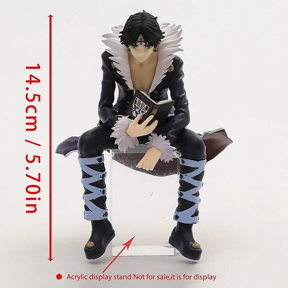 Begleri HUNTERHUNTER Chrollo Lucilfer PVC Anime Figurine Model Toy Figure Collection Doll Gift 14.5cm no box