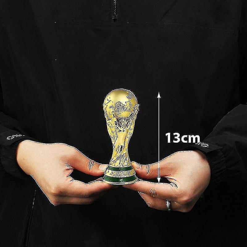 Dint World Cup Football Trophy Resin Replica Trophy Model Soccer Fan Souvenir Gift 36CM