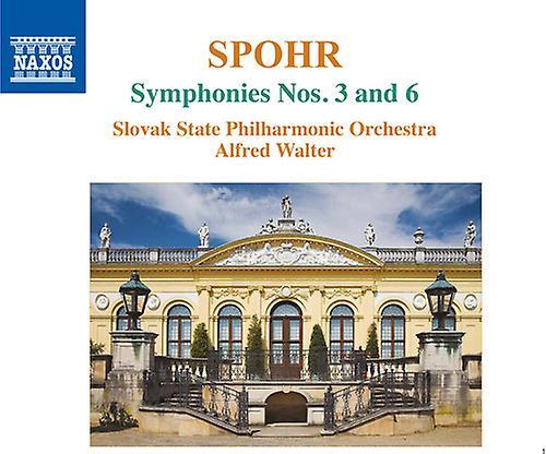 Naxos Spohr / Budapest Symphony Orchestra - Louis Spohr: Symphonies Nos. 3 & 6  [COMPACT DISCS] USA import