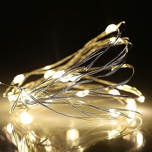 Slowmoose Waterproof Led Flash Modes String Lights For Decoration Warm White 2M 20LEDS / 2 modes