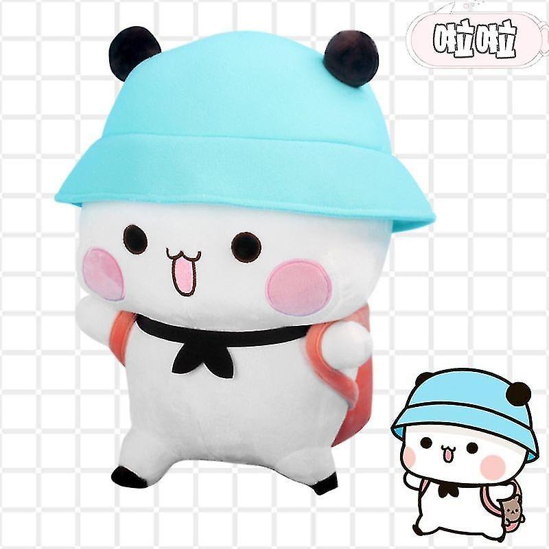 DUqi Bubu And Dudu Panda Plush Cute Cartoon Panda Bear Doll Kawaii Stuffed Soft Pillow Toy Room Decor Children's Day Gifts For Kids A