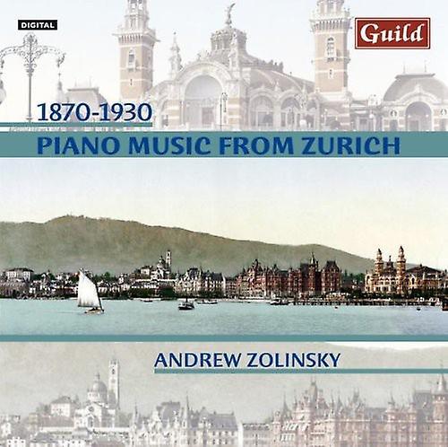 Guild Andrew Zolinsky - Piano Music from Zurich 1870-1930  [COMPACT DISCS] USA import