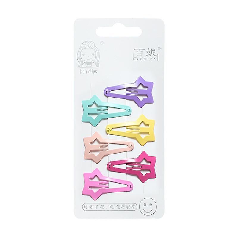 Slowmoose Metal Hair Clip- Cute Cartoon Shape Bb Clips, Hairpins H