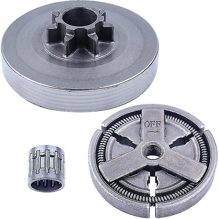 Guangzhou Yunlan Trading Co., Clutch Drum + Clutch Cover + Needle Bearing Kit For Chinese 4500 5200 5800 45cc 52cc 58cc Chainsaws