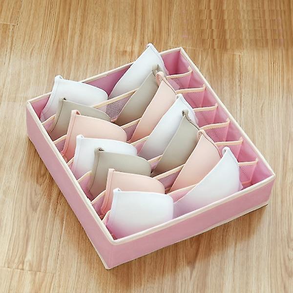 GreenZech Underwear socks organizer box Pink