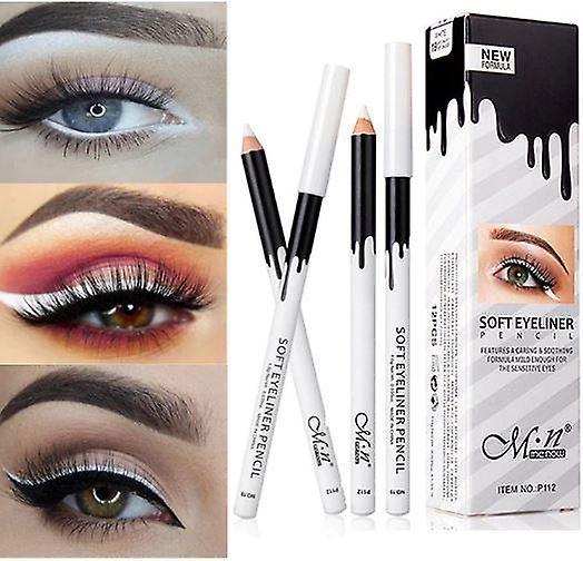 Slowmoose Eye's Makeup Waterproof Long Lasting Pigment White Eyeliner Pencil