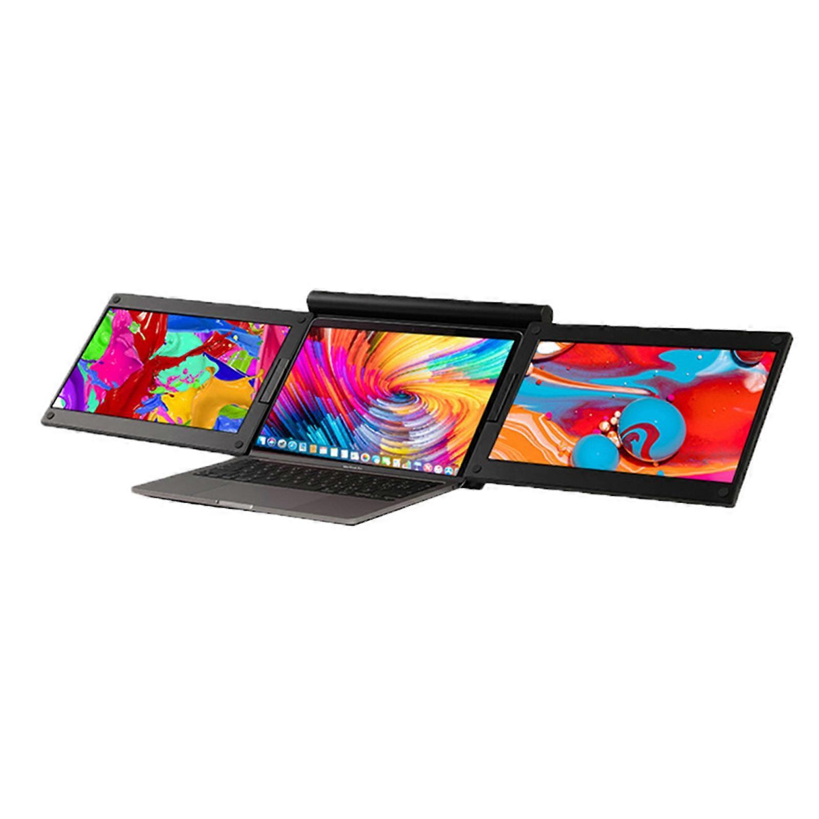 Unbrand (X50) 13.3 Triple Laptop Screen Extender 1080P IPS HDR Folding