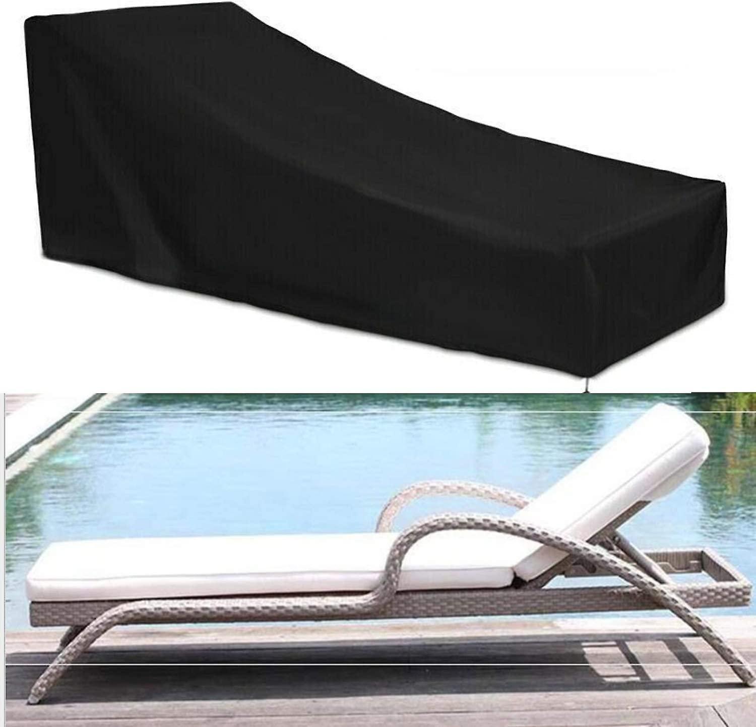 unbrand Outdoor Sun Lounger Cover Waterproof, 200*40*70*68Cm Sun Lounger Cover Garden Windproof, Dustproof S