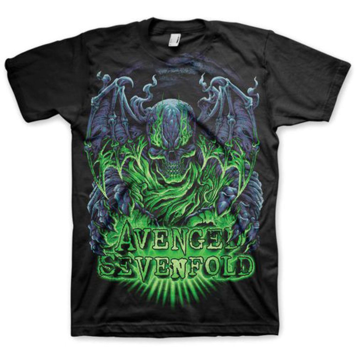 Bitcruncher Avenged Sevenfold A7X Nightmare The Stage Official Tee T-Shirt Mens Black XXL