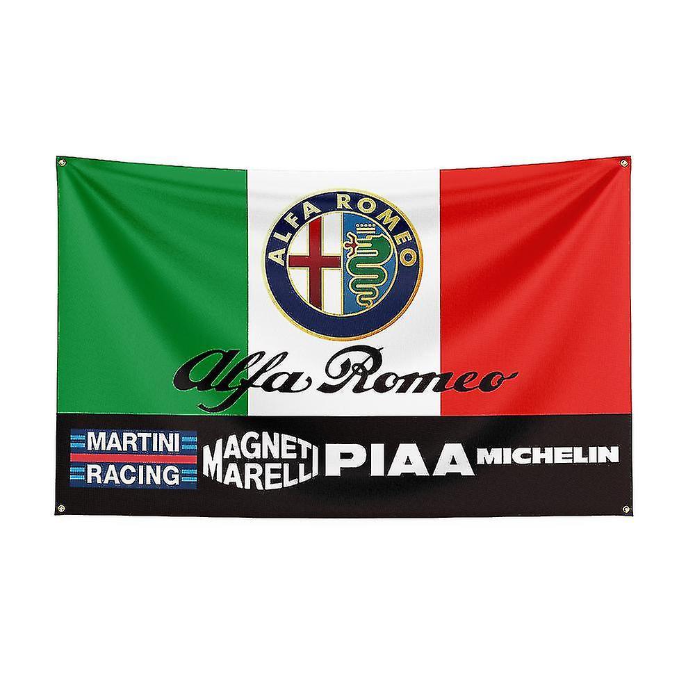 Unbrand Huamade 3x5ft Alfa Romeos Racing Car Flag For Decor-sy C 120 x 180cm