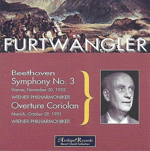 Archipel Beethoven / Furtwangler - Sym 3-Wien 30.11.1  [COMPACT DISCS] USA import