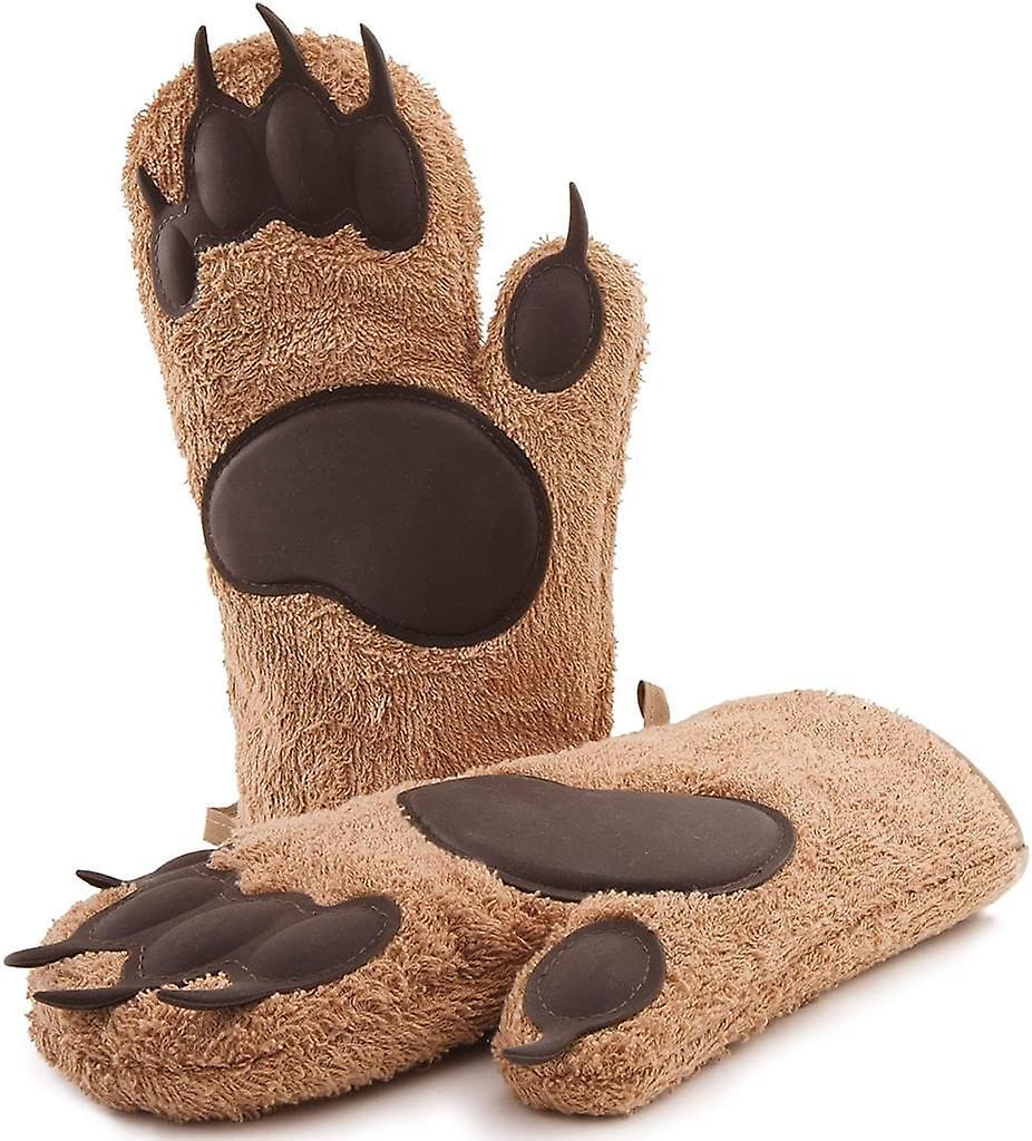 Hrhmv Esigner Bear Baking gloves, THE eye-catcher In Every kitchen, Pot gloves, Oven gloves, Kitchen gloves, Gift