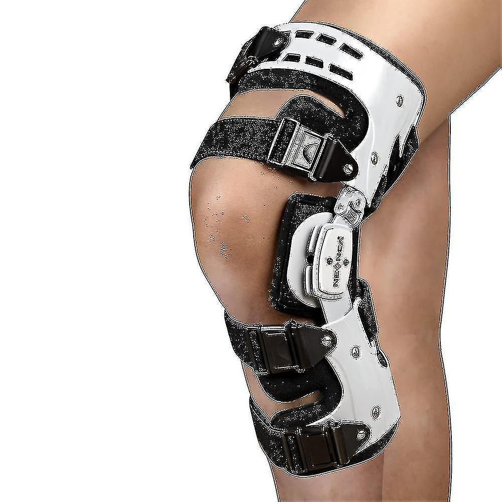 Winov Neenca Unloader Rom Knee Brace Hinged Stabilizer Adjustable Recovery Support For Acl Mcl Pcl Injury Meniscus Tear Arthritis Left Leg