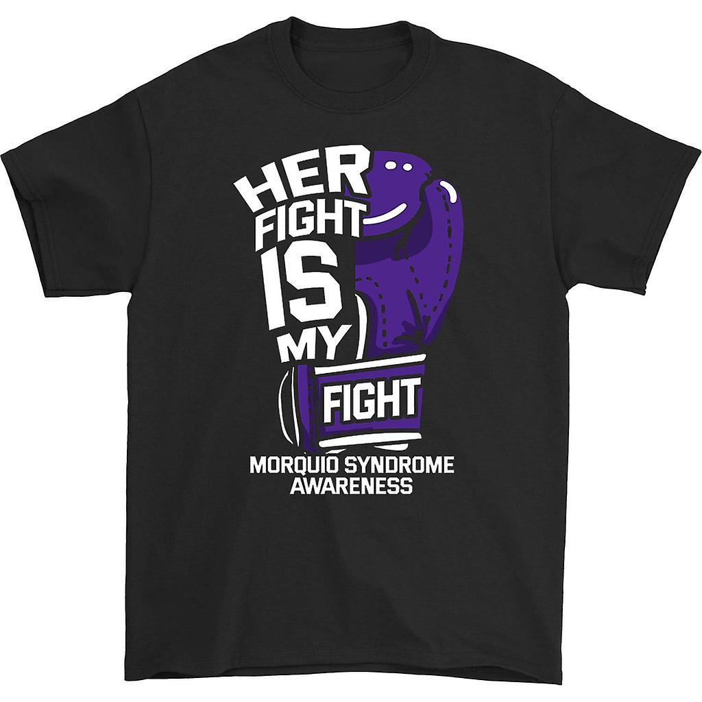 HISHARK Her Fight is My Fight T-shirt Black XXL