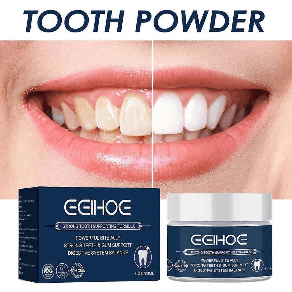 Zhiyi Fortbite Tooth Powder, Fortbite Toothpaste, Fortbite Remineralizing Tooth Powder for Healthy Teeth & Gums, Tooth Whitening Powder Stain Removal