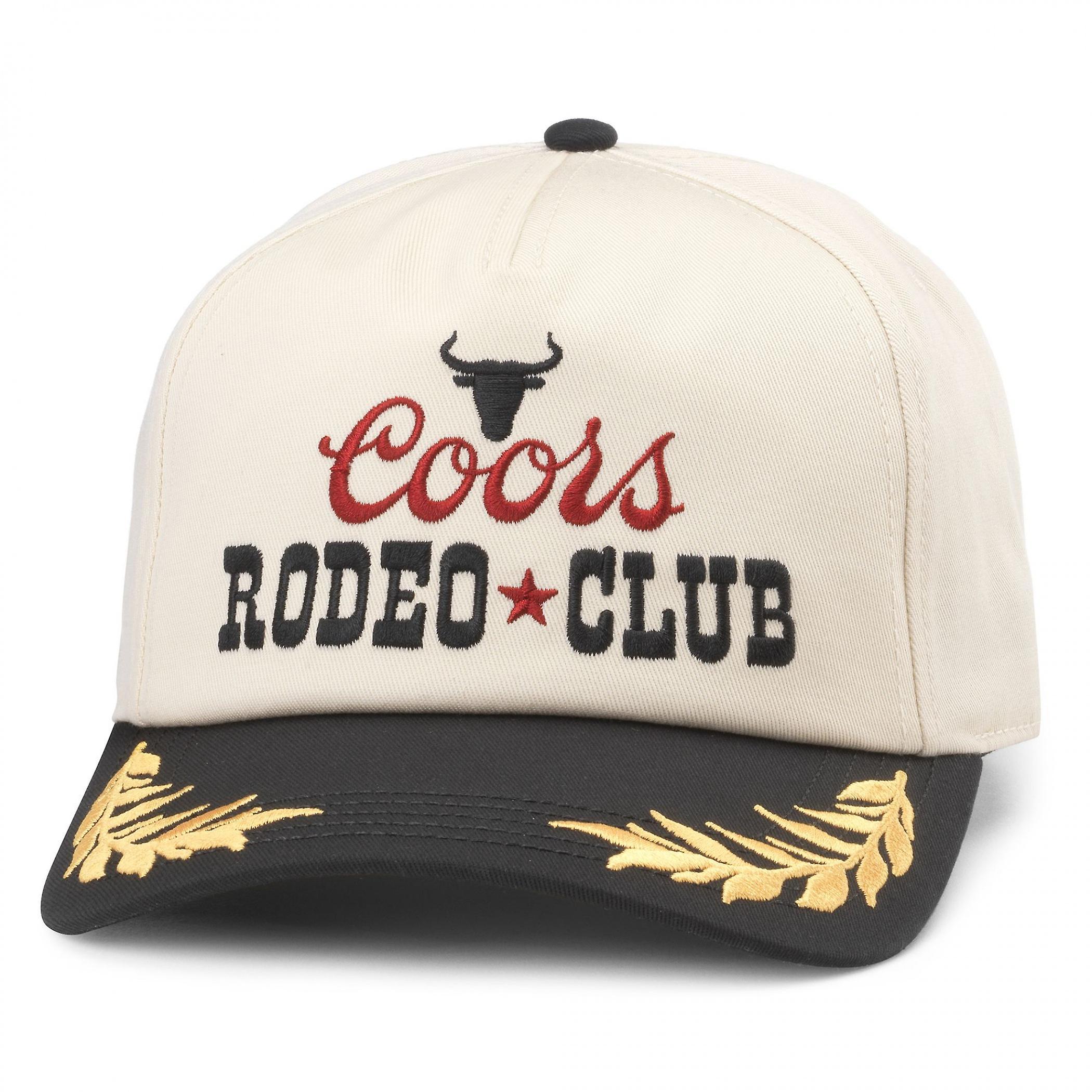 Beers Coors Rodeo Club Captain Adjustable Hat Multi-Color