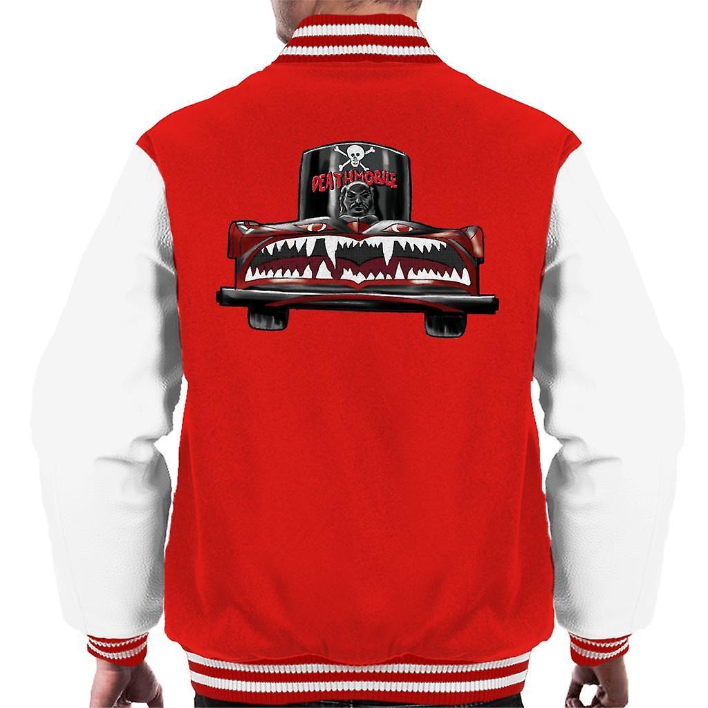 Animal House Deathmobile Men's Varsity Jacket Red/White XX-Large