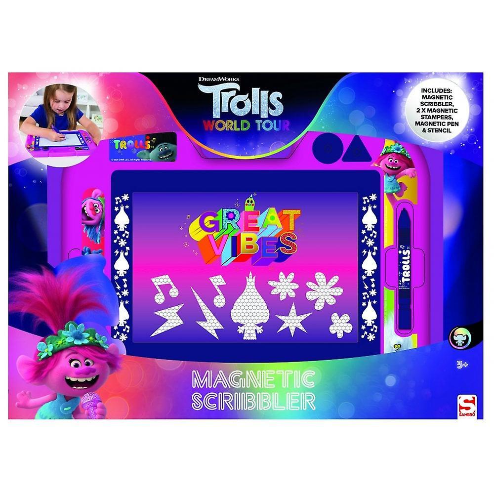 Trolls World Tour Medium Magnetic Scribbler