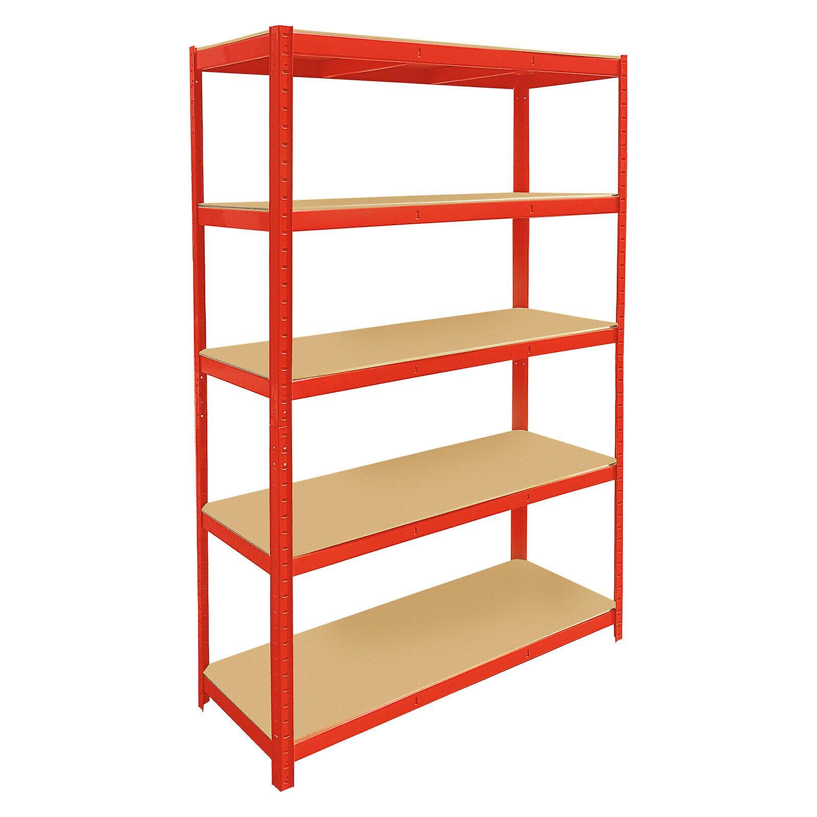 Dayplus 5 Tier Garage Shelves Metal Shelving Unit Racking Boltless Heavy Duty Storage