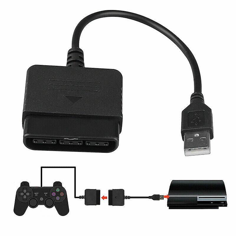 BatteryMate Cable converter for ps2 controller to ps3 pc usb adapter converter cable