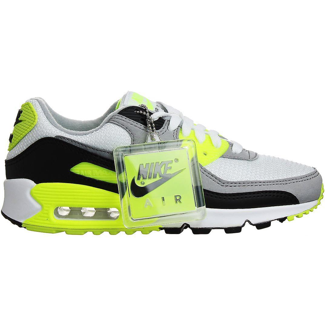 Nike Air Max 90 Synthetic Womens Lace Up Trainers CD0490 101 Multicolour UK 4.5 US 7 EU 38 CM 24