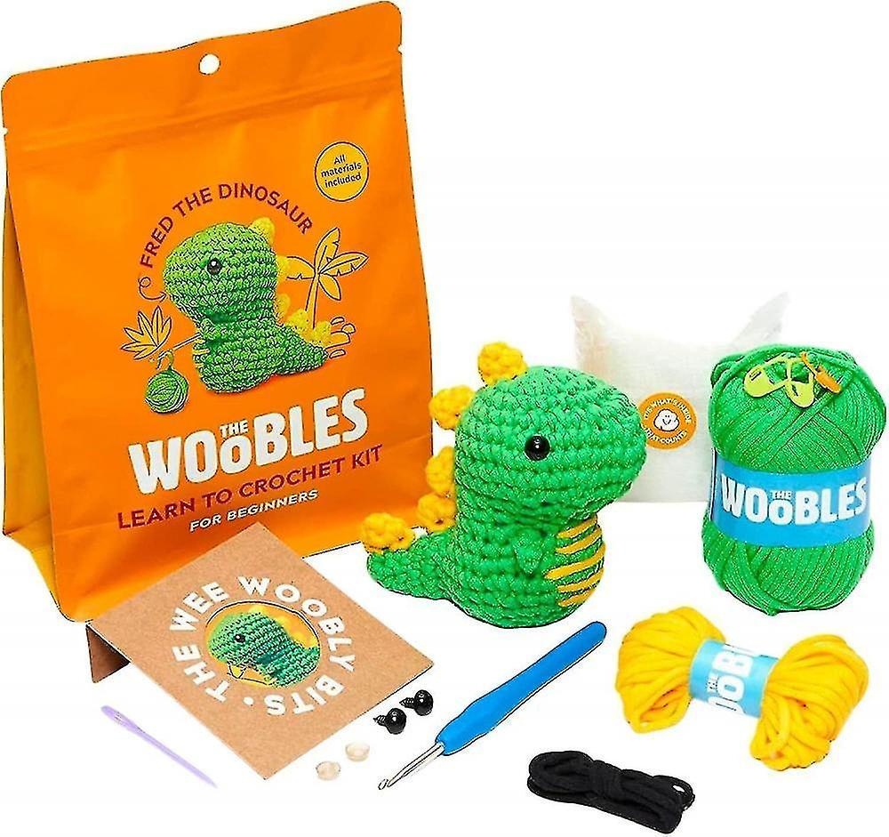 Gift Of G Crochet Kit For Beginners Diy Crochet Stuffed Animal Kit Beginner Crochet Kit dragon