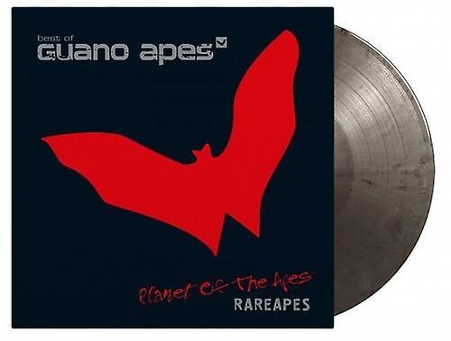 MUSIC ON VINYL Guano Apes - Rareapes: Planet Of The Apes - Limited Gatefold, 180-Gram Silver & Black Marbled Colored Vinyl  [VINYL LP] Black, Color...