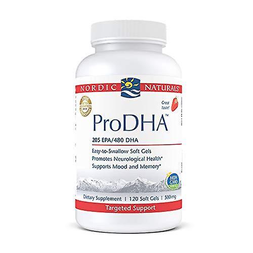 Nordic naturals prodha, strawberry - 120 soft gels