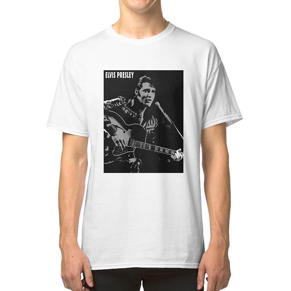 RockShark ELVIS PRESLEY T-shirt white M