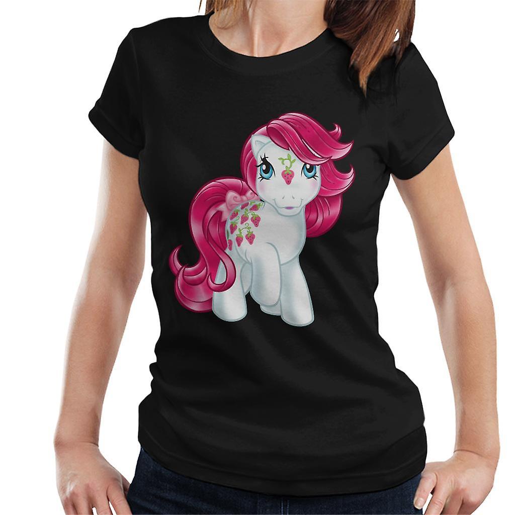 My Little Pony Strawberry Women's T-Shirt Black X-Large