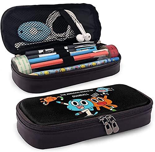 Kerota The Amazing World Of Gumball Pencil Case, Large Capacity Pencil Cases/Pen Case/Pencil Bag Pouch With Multi Compartments For Boys And Girls b..