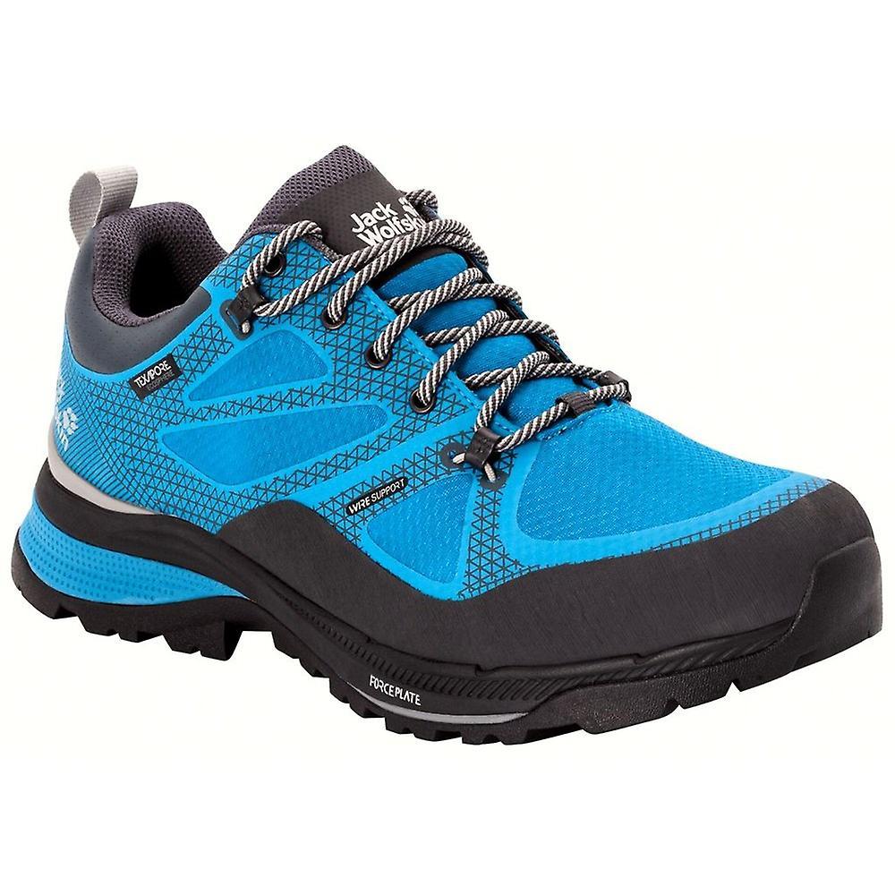 Jack Wolfskin Force Striker Texapore Low 40388431176 trekking all year men blue 9.5 UK / 10.5 US / 44 EUR / 27 cm