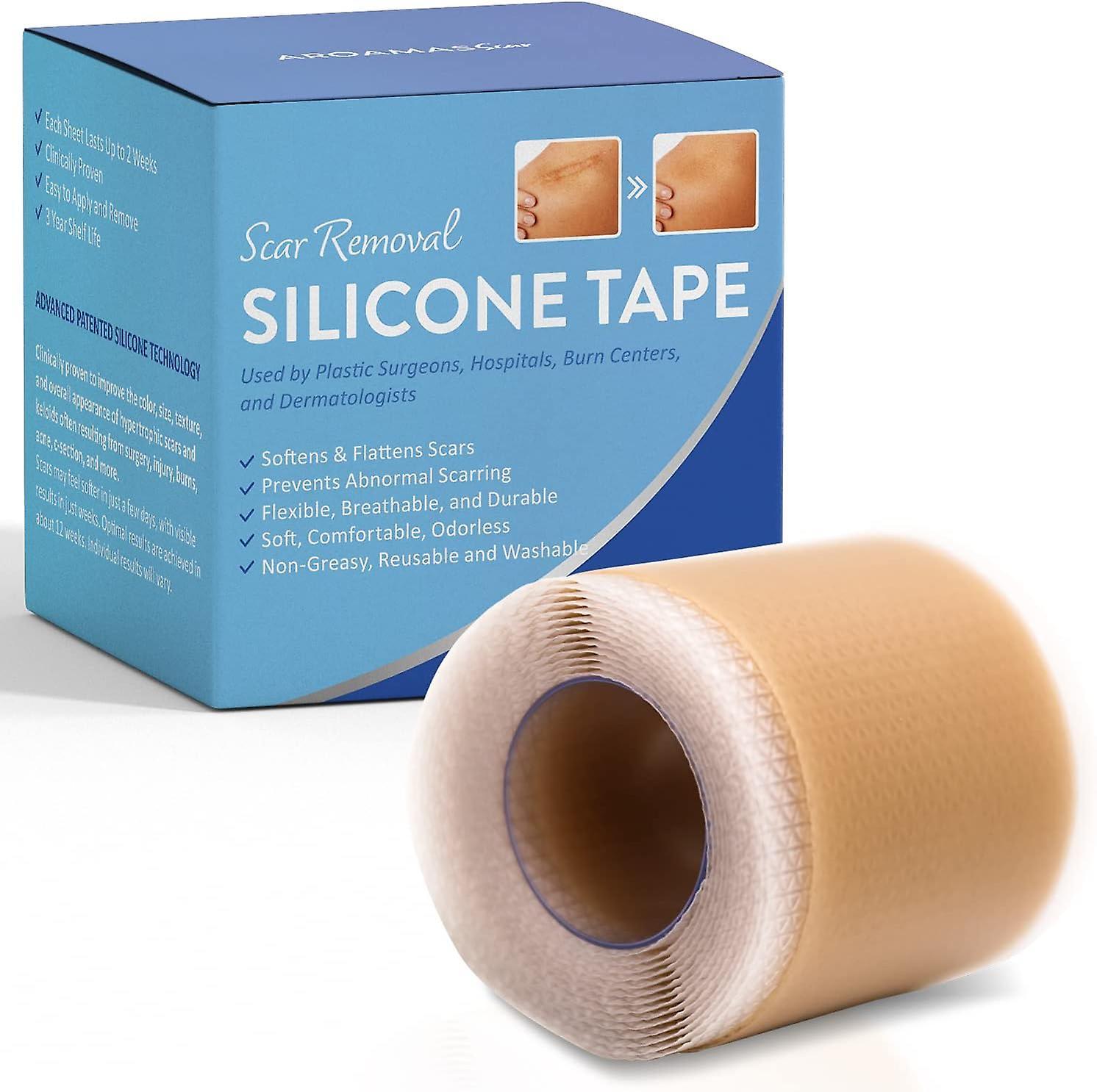 HKLXSM Scar Silicone Scar Tape 1.6x60 for softening and smoothing scars