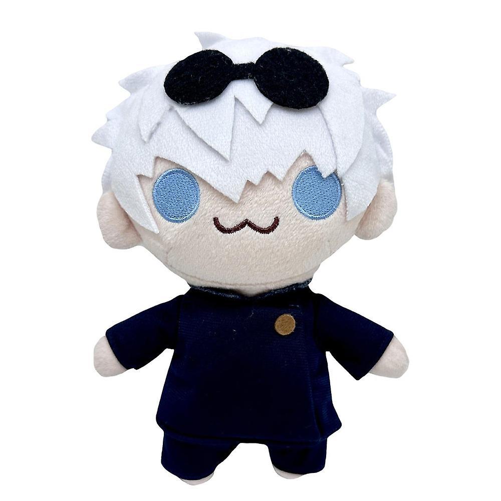 Bestdaily 2024 Jujutsu Kaisen Satoru Gojo Geto Suguru Plush Doll Cute Anime Soft Stuffed Toy Adults Kids Fans Gifts White