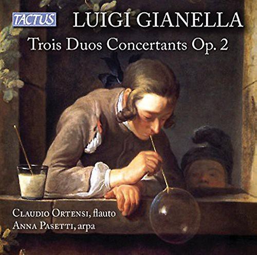 Tactus Records Gianella / Pasetti / Ortensi - Trois Duos Concertants 2 [COMPACT DISCS] USA Import