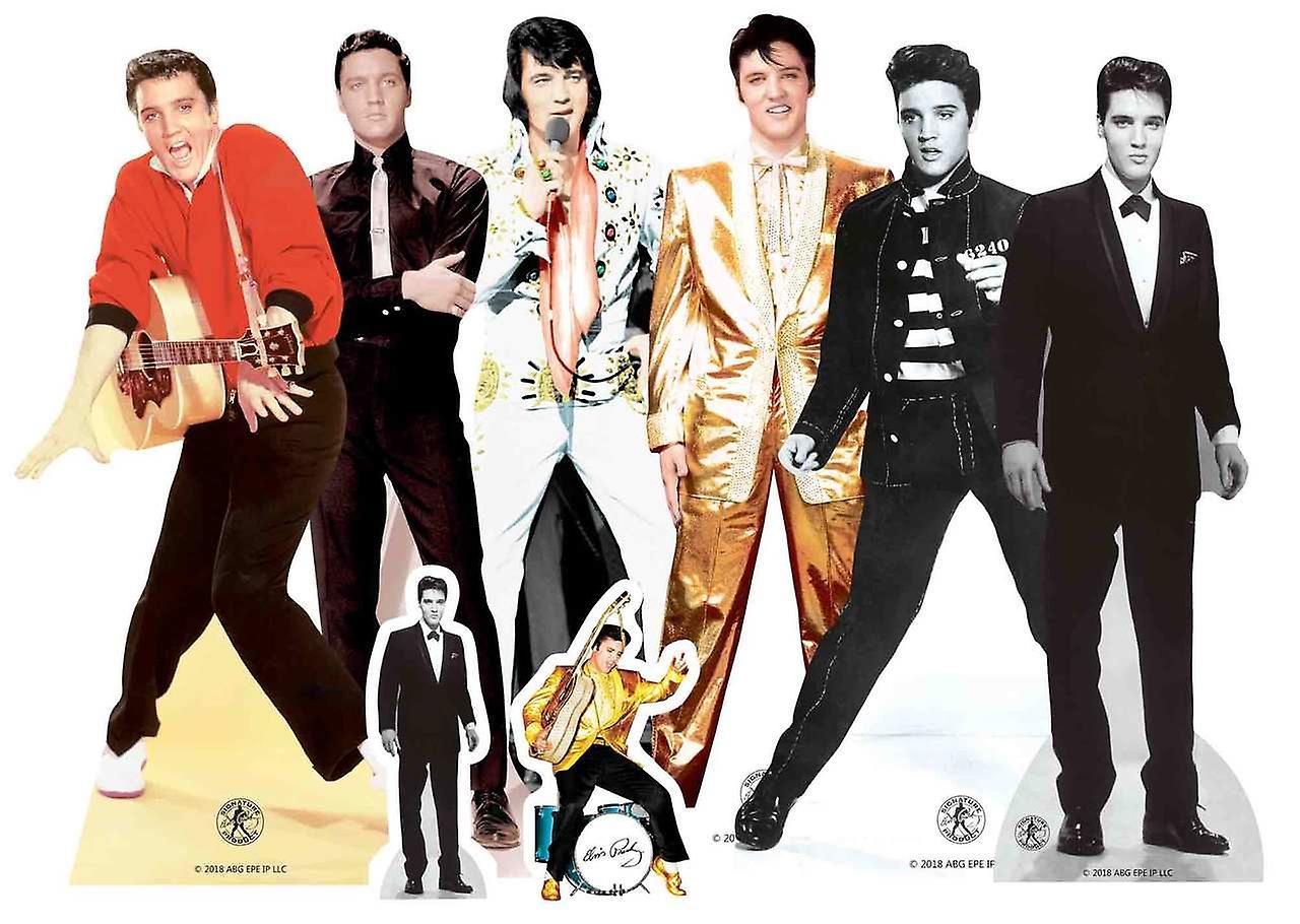 Elvis Presley Elvis Table Top Cardboard Cutouts Party Pack of 8