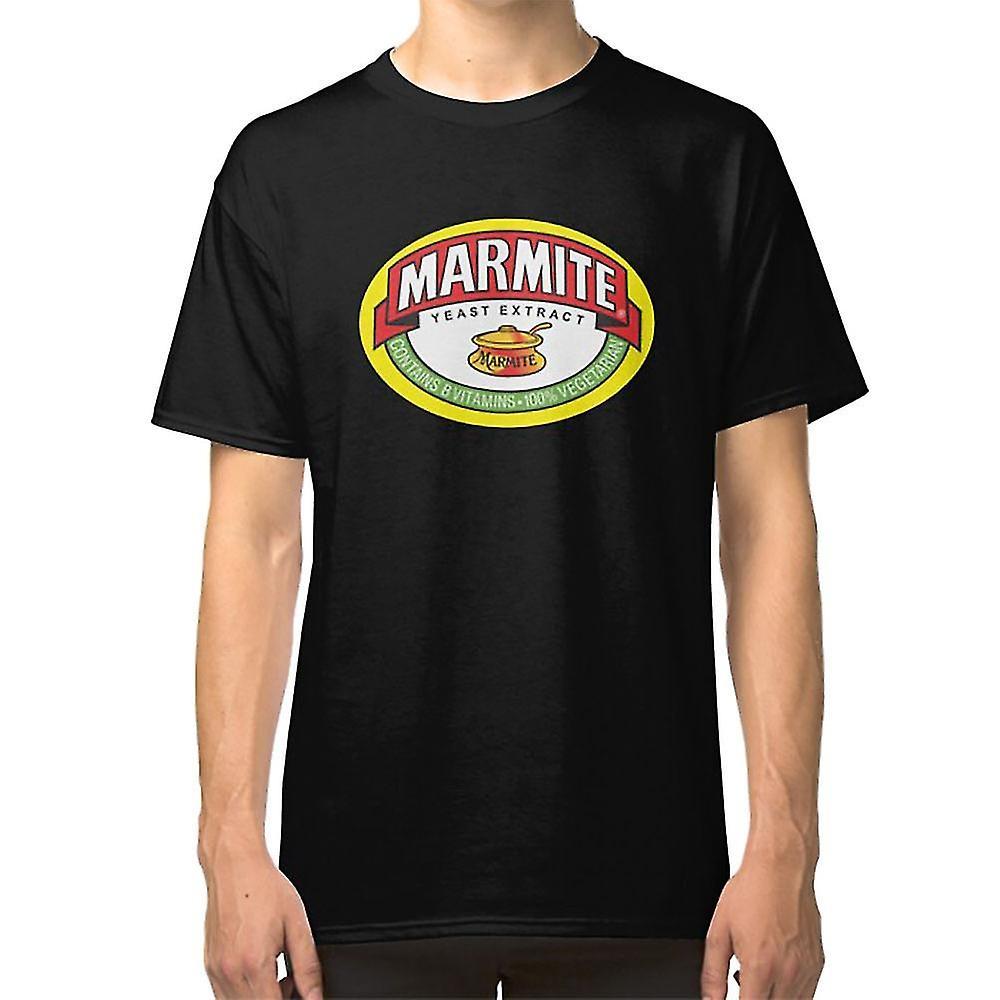 Gildan Marmite logos T-shirt Black XL