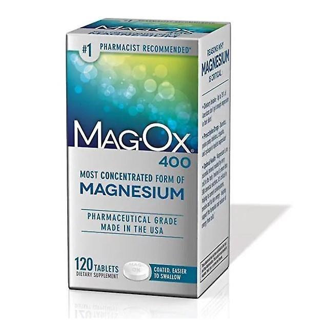 Mag-ox Magox 400 Dietary Supplement, 120ct