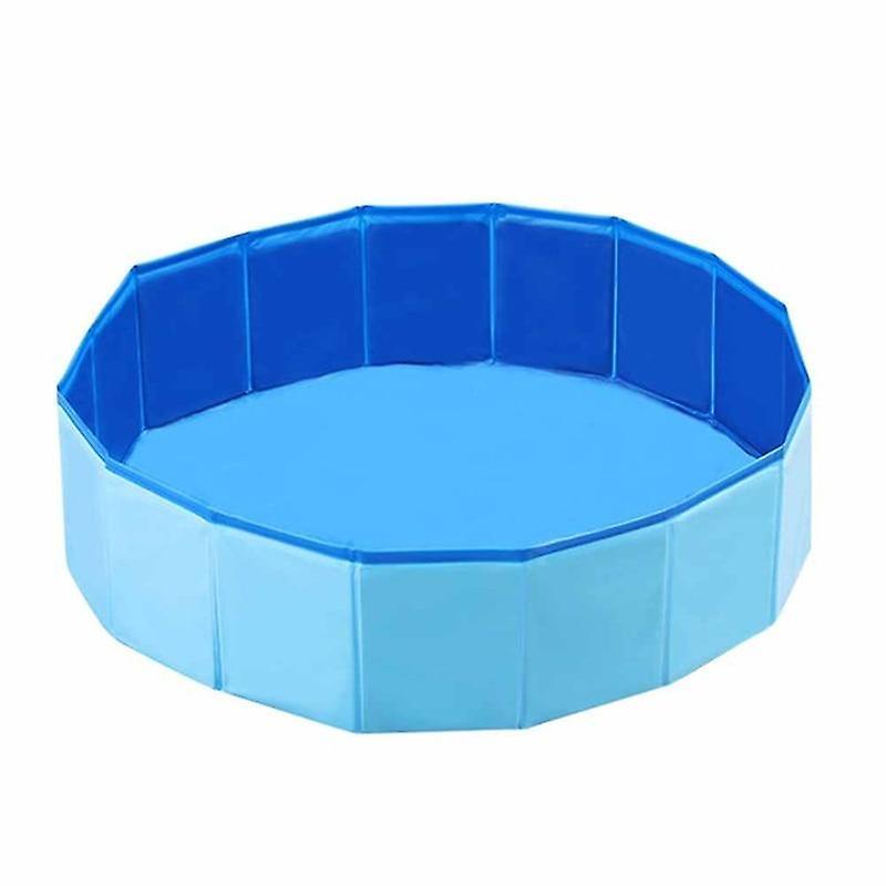 Slowmoose Fence Pools Playing - Portable Swimming Pool blue 160x30CM