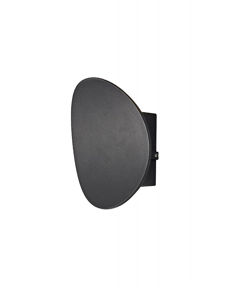 Volani Eva Wall Lamp, 6w Led, 3000k, 700lm, Ip54, Anthracite, 3yrs Warranty