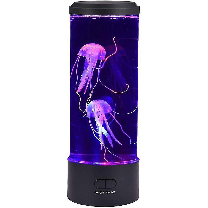 Bosheng Led Jellyfish Lava Lamp Multicolor, Night Light Usb Charging, Desktop Round Mood Lamp, Decoration Toy For Men Women, Home Office Room Desk ...