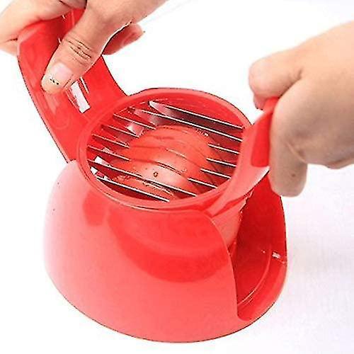 Unitoney Fruit And Vegetable Cutter, 1 Slicer Tomato Potato Onion Fruit Vegetable Slicer Tomato Slicer Stand