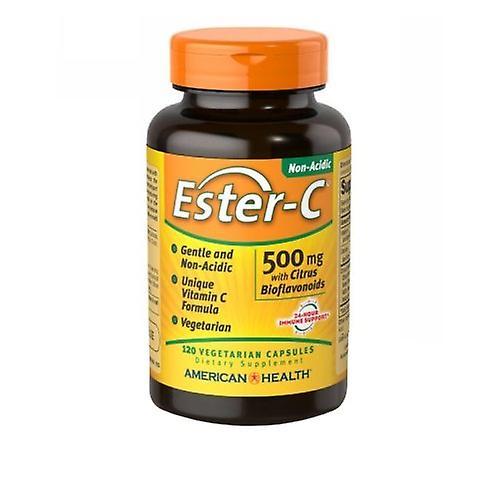 American Health Ester-c With Citrus Bioflavonoids,500 mg ,120 Vegicaps (Pack of 1)