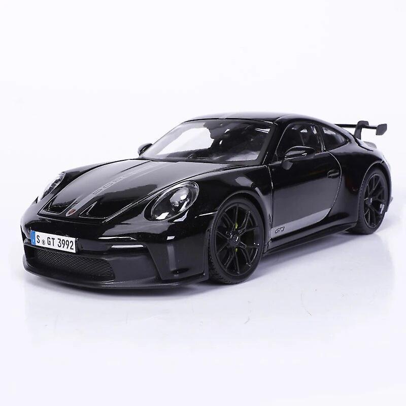 Begleri Maisto 1:18 New 2022 Porsche 911 Gt3 Alloy Car Model Classical Static Die Cast Model Collection Christmas Toy Gifts For Kids 911 GT3-Blacc